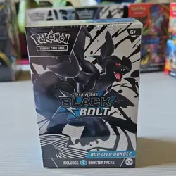 Pokemon TCG Scarlet & Violet Black Bolt Booster Bundle Box English 6+ - Image 1