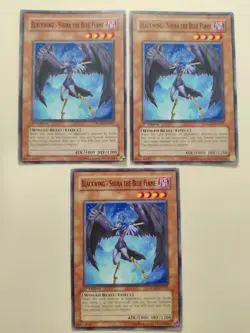 3x Blackwing - Shura the Blue Flame RGBT-EN011 Common 1st Ed LP/MP - Image 2