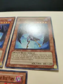 3x Blackwing - Shura the Blue Flame RGBT-EN011 Common 1st Ed LP/MP - Image 4