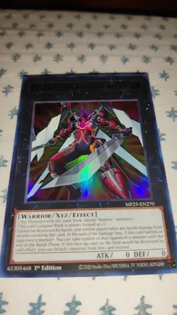 Yu-Gi-Oh! TCG Number F0: Utopic Future MP25-EN270 1st Edition Ultra Rare NM - Image 3