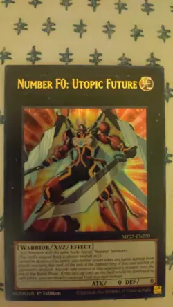 Yu-Gi-Oh! TCG Number F0: Utopic Future MP25-EN270 1st Edition Ultra Rare NM - Image 4
