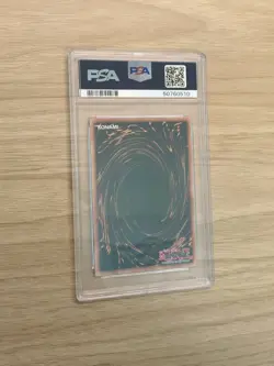 Yu-Gi-Oh! TCG Gaia the Dragon Champion LOB-125 Unlimited Secret Rare PSA 9 - Image 3