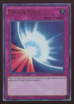 Yu-Gi-Oh! Mirror Force #LCKC-EN053 1st Edition Super Rare - Image 1