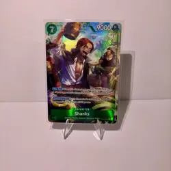 One Piece English OP14-027 Shanks R Alt Art The Azure Sea's Seven - Image 1