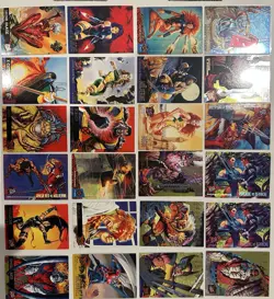 Fleer Ultra X-Men 1995 Marvel Trading Card Lot 20 Cards Jean Grey Wolverine - Image 1