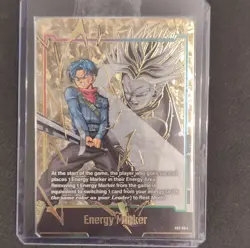 Bandai Dragon Ball Z Dokkan Battle Trunks Future Energy Marker Holo Lot 2 Cards - Image 2