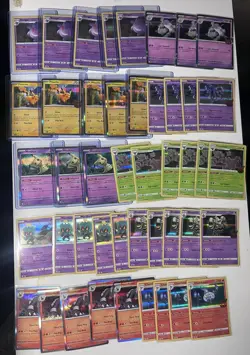 Trick or Trade Pokemon TCG (45) Card Lot 2023 Holos Pikachu Gengar Mimikyu More - Image 2