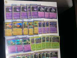 Trick or Trade Pokemon TCG (45) Card Lot 2023 Holos Pikachu Gengar Mimikyu More - Image 3