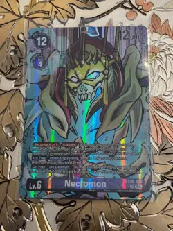 Digimon Card Game Liberator Debugger PB-22 Necromon Alt Art BT20-079 SR - Image 1