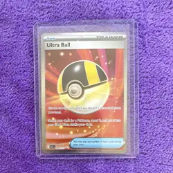 Pokemon Ultra Ball 264/217 ASC Secret Rare Trainer Item Foil TCG Card - Image 3
