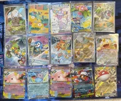 Pokemon Card Lot EX / Full Art / Mega EX / Pikachu Miraidon Jolteon + More NM - Image 1