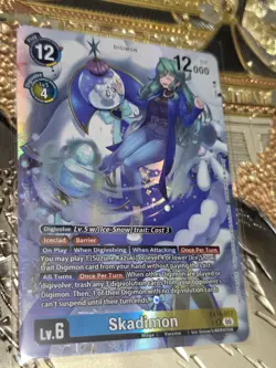 Digimon Card Game Skadimon (Box Topper) Rare Dawn of Liberator EX11-017 - Image 1