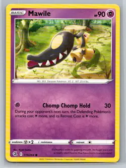 Mawile #119/264 SWSH08: Fusion Strike Common - Pokemon Cards D77 - Image 1
