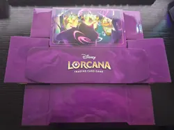 Disney Lorcana League Promo Card Storage Box 10 Box Lot New - Image 1