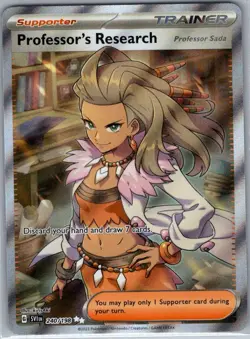 Professor's Research 240/198 SV01: Scarlet & Violet Base Set - Pokemon Card - NM - Image 1