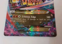 Pokemon TCG M Garchomp EX Promo Card XY168! - Image 2