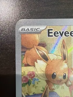 Pokemon Eevee Holo TCG Card 188/167 Sv06 Twilight Masquerade - Image 1