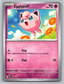 Jigglypuff #083/193 SV02: Paldea Evolved Common - Pokemon Cards D77 - Image 1
