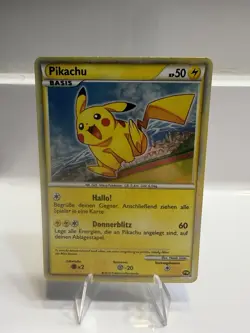 Pokemon Pikachu World Collection PW6 German Promo Holo Card 2010 50 HP - Image 1