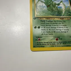 Scyther 26/64 Jungle 1st Edition Non-Holo Rare Pokemon Card NM - Image 2