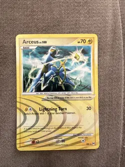 Arceus AR6 Holo Rare Card - Image 1