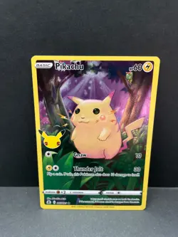 Pokemon Card - Pikachu Celebrations 005/025 Holo Rare - Image 1