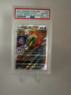 Charizard VSTAR SWSH262 SWSH: Sword & Shield Promo Cards Holo PSA 10 - Image 1