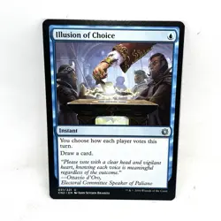 Illusion of Choice Conspiracy: Take the Crown Magic The Gathering MTG Card - Image 1