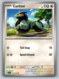Cyclizar #127/142 Stellar Crown Common - Pokemon Cards F53 - Image 1