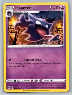 Haunter #065/196 SWSH11: Lost Origin Uncommon - Pokemon Cards D77 - Image 1