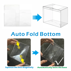 5 PCS Elite Trainer Pokemon Box Card protector ETB acrylic display case - Image 2