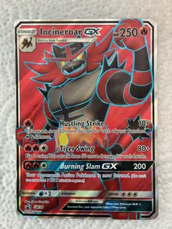 Incineroar GX SM38 Black Star Promo Pokemon Card Sun & Moon Holo NM - Image 1
