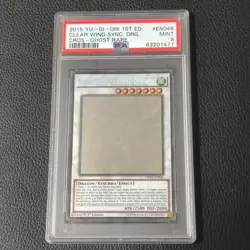 PSA 9 Mint 2015 Clear Wing Sync Dragon CROS-EN046 1st Ghost Rare YuGiOh English - Image 1
