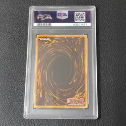 PSA 9 Mint 2015 Clear Wing Sync Dragon CROS-EN046 1st Ghost Rare YuGiOh English - Image 2