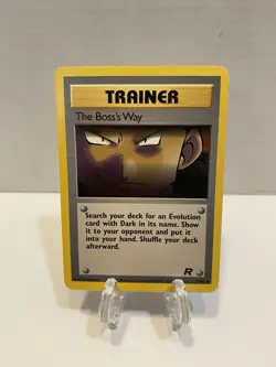 THE BOSS'S WAY - 73/82 - Team Rocket - Pokemon Card - MP Pokemon - Image 1