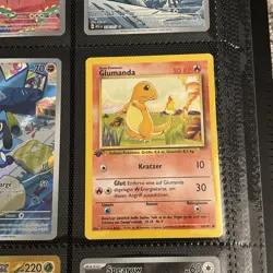 Pokemon TCG Binder Mixed Lot Of 69 Cards Ft Glumanda & Riolu - Image 3