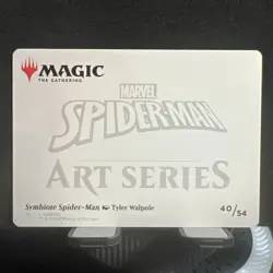 Symbiote Spider-Man - Signature - Art Series 40/54 - Card MTG NM/M - Image 2