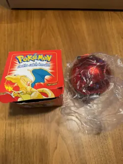 Pokemon 23K Gold Plated Charizard Burger King Trading Card 1999 - Opened - Image 1