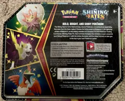 Pokemon Trading Card Game Shiny Eldegoss V! Tin Factory Sealed NEW SHINING FATES - Image 2
