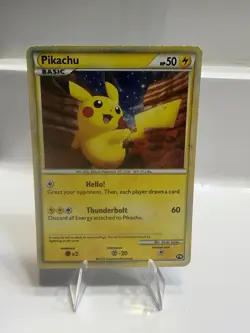 Pokemon Pikachu World Collection PW1 English Promo Holo Card 2010 50 HP - Image 1