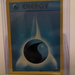 Pokemon Water Energy Gym Heroes 132/132 Regular Common 1999 English Card - Image 1