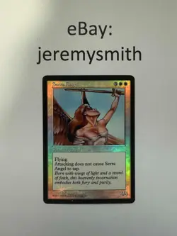 MTG Magic: The Gathering Promo Foil Serra Angel Buy-A-Box NM! - Image 1