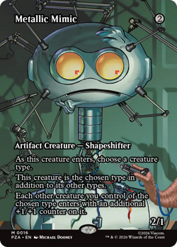 Metallic Mimic (FOIL) x1 - MTG PZA #16 - Image 1