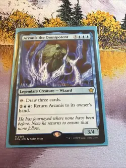 MTG Arcanis the Omnipotent ** Foundations ** English (NM) - Image 2