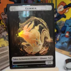 MTG Glimmer Spirit (0006) Double-Sided Token Duskmourn: House of Horror Foil - Image 3