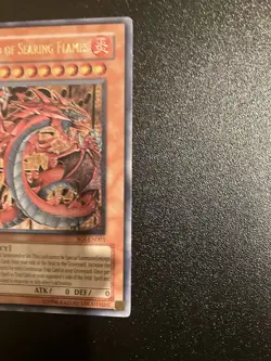 G1N Yugioh Uria Lord of Searing Flames SOIEN001 Ultimate Rare 1st Edition NM - Image 2