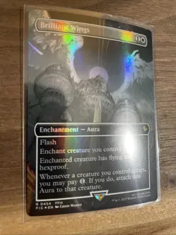 MTG Magic the Gathering FOIL Brilliant Wings FIC R0454 - Image 2