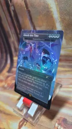 MTG Absorb into Time #1859 Temporal Extortion 🌈Foil - Secret Lair Drop - Image 2
