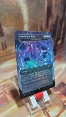 MTG Absorb into Time #1859 Temporal Extortion 🌈Foil - Secret Lair Drop - Image 3