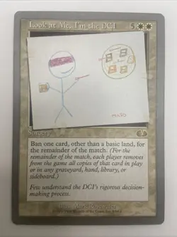 MTG Magic the Gathering Look at Me, I'm the DCI (10/107) Unsanctioned LP - Image 1